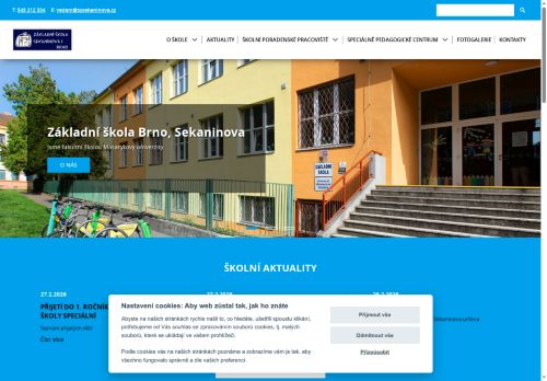 Základní škola Brno, Sekaninova, příspěvková organizace