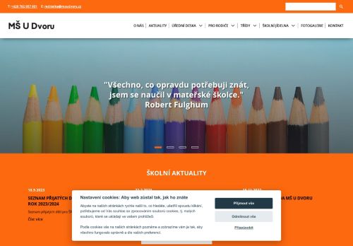 Mateřská škola U Dvoru, příspěvková organizace