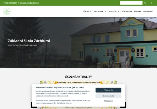 Základní škola Záchlumí, okres Tachov